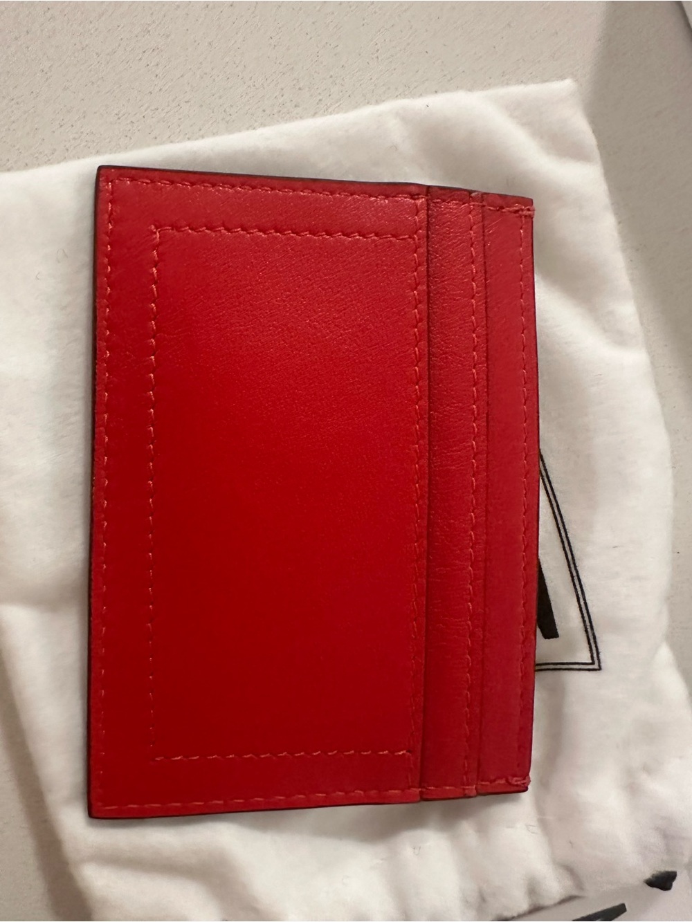 Moschino - red cardholder —new - Picture 2 of 12